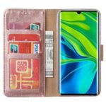 Hoesje geschikt voor Xiaomi Mi Note 10 Lite - Boekhoesje met kaartvakken - RoseGoud