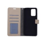 Hoesje geschikt voor Xiaomi Redmi 10 - Boekhoesje met kaartvakken - Goud