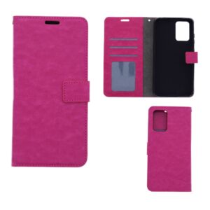 Hoesje geschikt voor Xiaomi Redmi 10 - Boekhoesje met kaartvakken - Roze