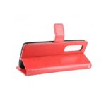 Hoesje geschikt voor Xiaomi redMi Note 10 Lite - Boekhoesje met kaartvakken - Rood