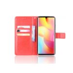 Hoesje geschikt voor Xiaomi redMi Note 10 Lite - Boekhoesje met kaartvakken - Rood