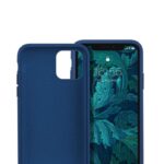 Siliconen hoesje - Donker blauw - Geschikt voor Apple iPhone 12 Pro