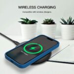 Siliconen hoesje - Donker blauw - Geschikt voor Apple iPhone 14