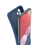 Siliconen hoesje - Donker blauw - Geschikt voor Samsung Galaxy A13 4G