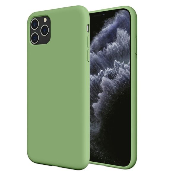 Siliconen hoesje geschikt voor Apple iPhone 12 Pro - Groen