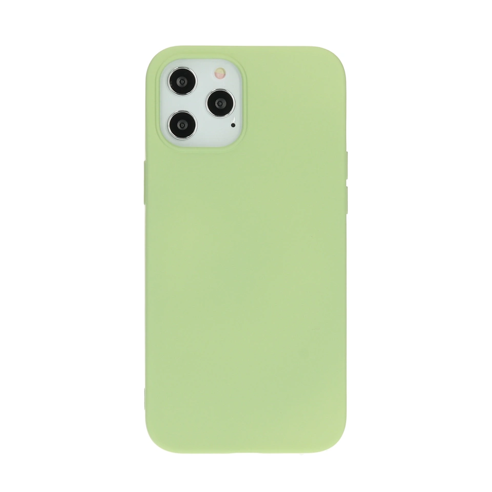 Siliconen hoesje geschikt voor Apple iPhone 12 Pro Max - Groen