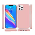 Siliconen hoesje geschikt voor Apple iPhone 12 Pro Max - Roze