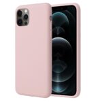 Siliconen hoesje geschikt voor Apple iPhone 12 Pro Max - Roze