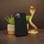 Siliconen hoesje geschikt voor Apple iPhone 13 Pro Max - Zwart