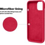 Siliconen hoesje geschikt voor Apple iPhone 14 Plus - Rood