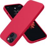 Siliconen hoesje geschikt voor Apple iPhone 14 Plus - Rood