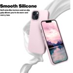 Siliconen hoesje geschikt voor Apple iPhone 14 Plus - Roze