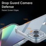 Siliconen hoesje geschikt voor Apple iPhone 14 Plus - Transparant