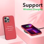 Siliconen hoesje geschikt voor Apple iPhone 14 Pro Max - Rood