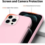 Siliconen hoesje geschikt voor Apple iPhone 14 Pro Max - Roze