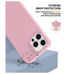 Siliconen hoesje geschikt voor Apple iPhone 14 Pro Max - Roze