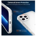 Siliconen hoesje geschikt voor Apple iPhone 14 Pro Max - Transparant