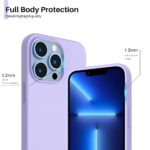 Siliconen hoesje geschikt voor Apple iPhone 14 Pro - Paars