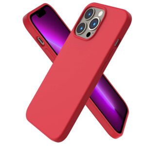 Siliconen hoesje geschikt voor Apple iPhone 14 Pro - Rood