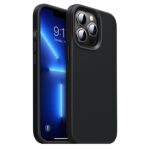 Siliconen hoesje geschikt voor Apple iPhone 14 Pro - Zwart