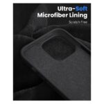 Siliconen hoesje geschikt voor Apple iPhone 14 Pro - Zwart