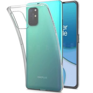 Siliconen hoesje geschikt voor OnePlus 8T - Zwart