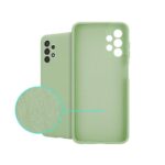 Siliconen hoesje geschikt voor Samsung Galaxy A13 4G - Groen