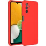 Siliconen hoesje geschikt voor Samsung Galaxy A13 4G - Rood