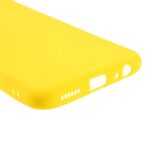 Siliconen hoesje geschikt voor Samsung Galaxy A22 5G - Geel