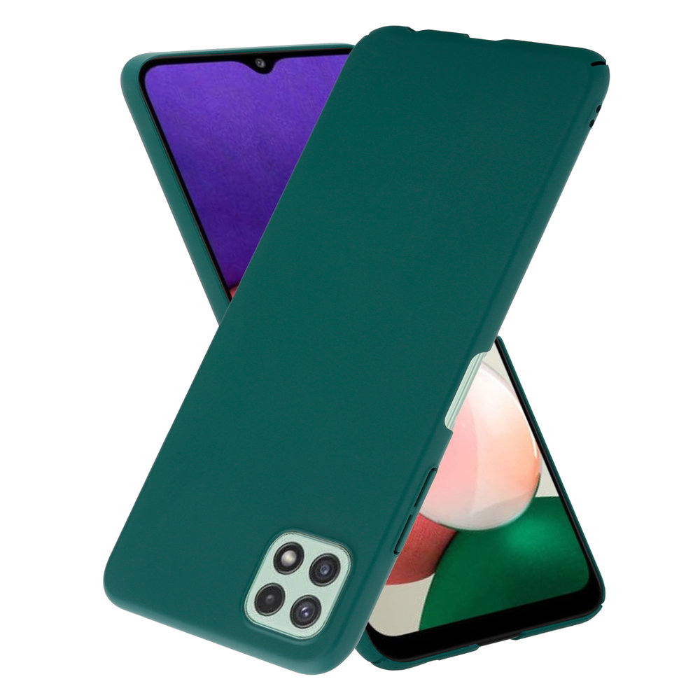 Siliconen hoesje geschikt voor Samsung Galaxy A22 5G - Groen