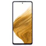 Siliconen hoesje geschikt voor Samsung Galaxy A22 5G - Paars