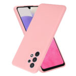 Siliconen hoesje geschikt voor Samsung Galaxy A33 5G - Roze