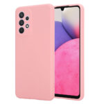 Siliconen hoesje geschikt voor Samsung Galaxy A33 5G - Roze