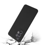 Siliconen hoesje geschikt voor Samsung Galaxy A33 5G - Zwart