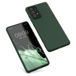 Siliconen hoesje geschikt voor Samsung Galaxy A52 - Groen