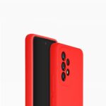 Siliconen hoesje geschikt voor Samsung Galaxy A53 5G - Rood