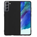 Siliconen hoesje geschikt voor Samsung Galaxy S22 Plus - Zwart
