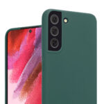 Siliconen hoesje geschikt voor Samsung Galaxy S22 Plus - Groen