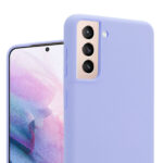 Siliconen hoesje geschikt voor Samsung Galaxy S22 Plus - Paars