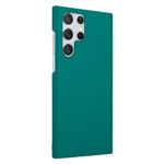 Siliconen hoesje geschikt voor Samsung Galaxy S22 Ultra - Groen