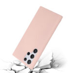 Siliconen hoesje geschikt voor Samsung Galaxy S22 Ultra - Roze