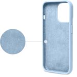 Siliconen hoesje - Licht blauw - Geschikt voor Apple iPhone 14 Plus