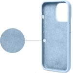 Siliconen hoesje - Licht blauw - Geschikt voor Apple iPhone 14 Pro Max