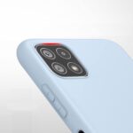 Siliconen hoesje - Licht blauw - Geschikt voor Samsung Galaxy A22 5G