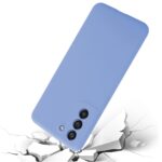 Siliconen hoesje - Licht blauw - Geschikt voor Samsung Galaxy S21FE