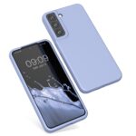 Siliconen hoesje - Licht blauw - Geschikt voor Samsung Galaxy S22