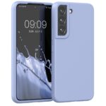 Siliconen hoesje - Licht blauw - Geschikt voor Samsung Galaxy S22