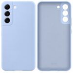 Siliconen hoesje - Licht blauw - Geschikt voor Samsung Galaxy S22 Plus