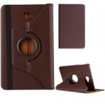 Tablet hoes Croco Print geschikt voor Samsung Galaxy Tab A 10.1 (2019) - Bruin