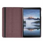 Tablet hoes Croco Print geschikt voor Samsung Galaxy Tab A 10.1 (2019) - Bruin